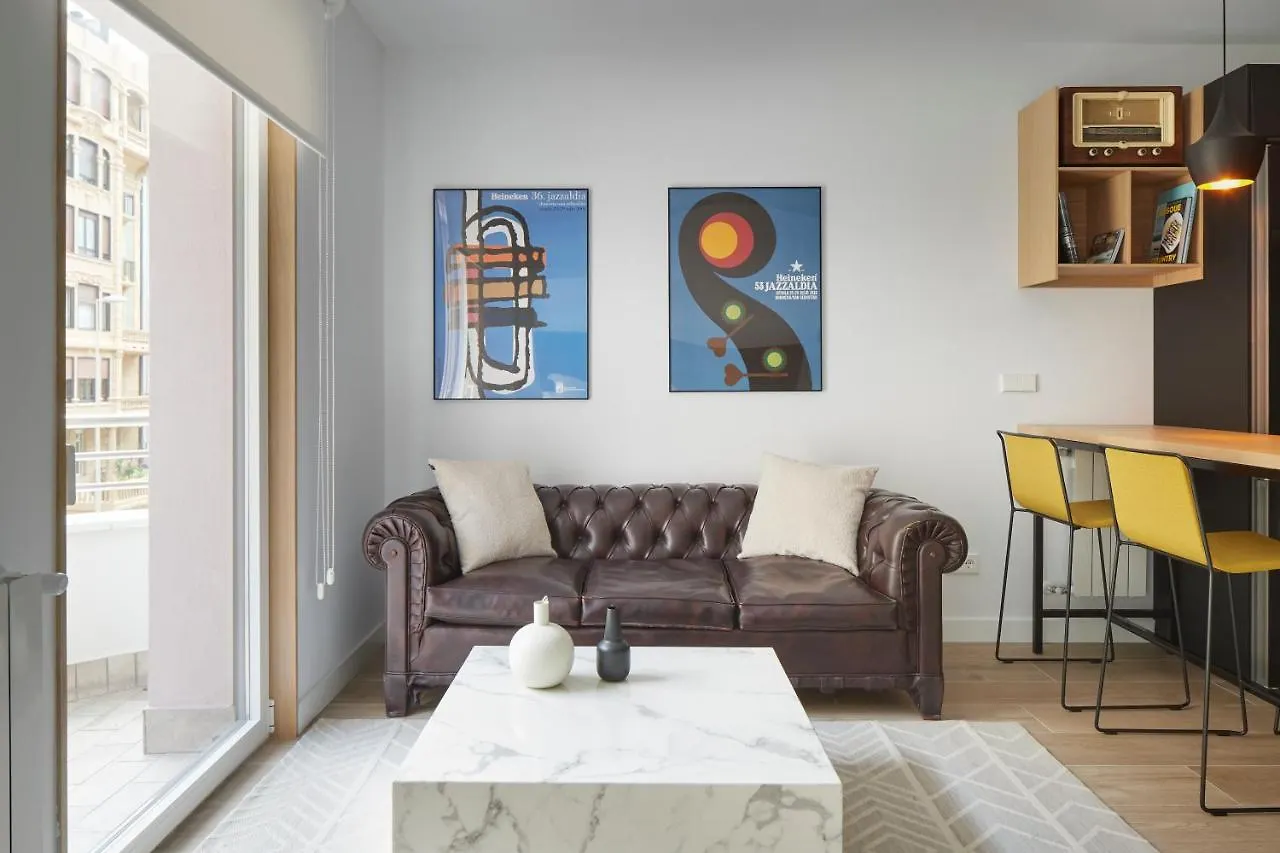 Lägenhet Jazzaldi Suite By Feelfree Rentals San Sebastián Spanien